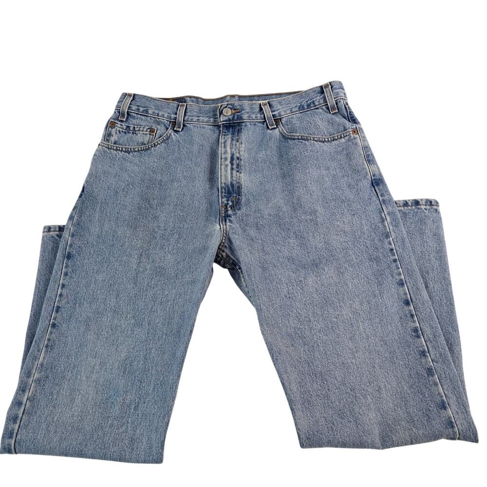 VTG Levis 505 jeans 36x30 light wash mens 7019